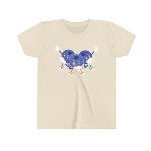 Dancing Blueberries Youth Boys T-shirt