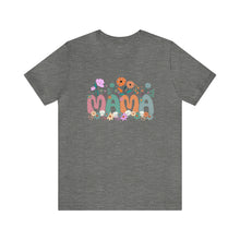 Load image into Gallery viewer, Mama Peace Flowers Women&#39;s Short Sleeve Graphic Tee
