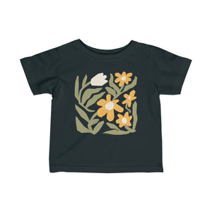 Utopian Flower Abstract Infant Fine Jersey Tee