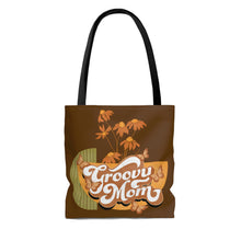 Load image into Gallery viewer, Groovy Mom Retro High Quality Tote Bag
