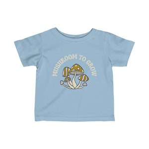 Mushroom To Grow Infant Fine Jersey Tee