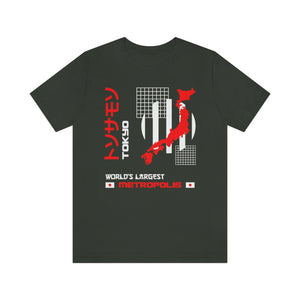 Tokyo Metropolis Urban Men's Short Sleeve Graphic Tee