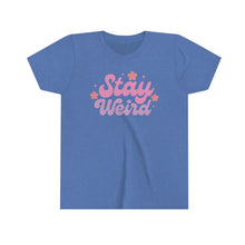 Load image into Gallery viewer, Stay Weird Girls Youth Retro T-shirt
