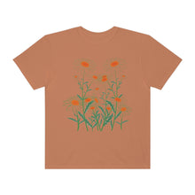 Load image into Gallery viewer, Wildflowers Stenciled Women’s Vintage T-shirt
