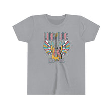 Load image into Gallery viewer, Long Live Rock N Roll Guitar Girls Youth Retro T-shirt
