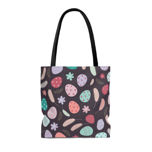 Girls Custom Easter Egg Bag Black