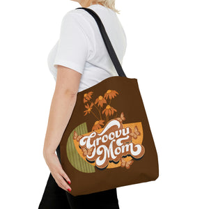 Groovy Mom Retro High Quality Tote Bag