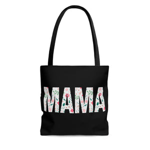 MAMA Floral High Quality Tote Bag