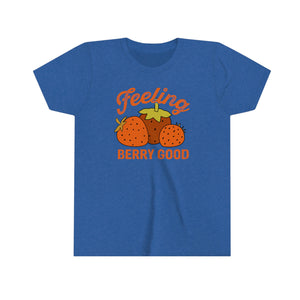 Feeling Berry Good Girls Youth Retro T-shirt