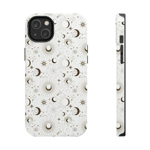 Sun and Moon White Phone Case, Case-Mate