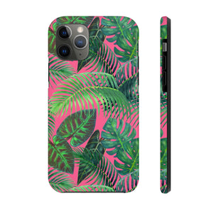 Neon Jungle Pink and Green Tough Phone Case, Case-Mate