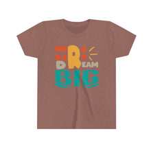 Load image into Gallery viewer, Work Hard Dream Big Youth Boys T-shirt
