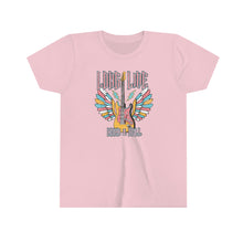 Load image into Gallery viewer, Long Live Rock N Roll Guitar Girls Youth Retro T-shirt
