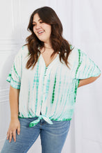 Load image into Gallery viewer, Sew In Love Beachy Keen Full Size Tie-Dye Top
