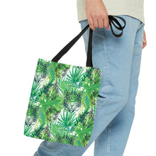 Load image into Gallery viewer, Green Jungle Tiger High Quality Tote Bag
