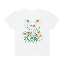 Load image into Gallery viewer, Wildflowers Stenciled Women’s Vintage T-shirt
