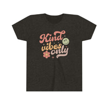 Load image into Gallery viewer, Kind Vibes Only Girls Retro T-shirt
