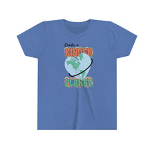 Load image into Gallery viewer, Create a Kinder Planet Girls Youth Retro T-shirt
