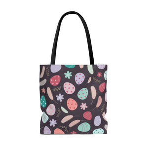 Girls Custom Easter Egg Bag Black