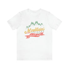 Load image into Gallery viewer, Mountains are Calling Men&#39;s Short Sleeve Graphic Tee
