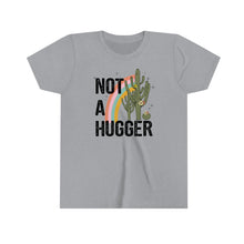 Load image into Gallery viewer, Not A Hugger Cactus Girls Youth Retro T-shirt
