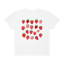 Load image into Gallery viewer, Strawberries Everywhere Women’s Vintage T-shirt
