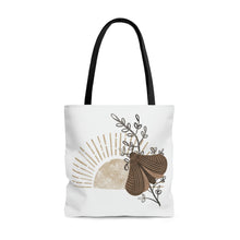 Load image into Gallery viewer, Sunshine Moth High Quality Tote Bag
