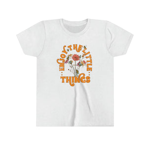 Enjoy The Little Things Youth Girls Retro T-shirt