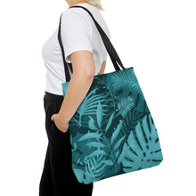 Load image into Gallery viewer, Aqua Jungle High Quality Tote Bag
