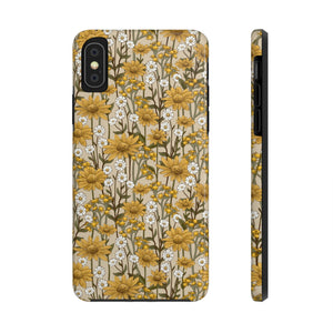 Vintage Wildflowers 70's Tough Phone Case, Case-Mate