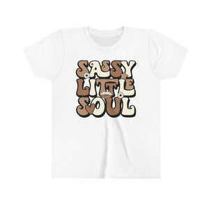 Sassy Little Soul Girls Youth Retro T-shirt