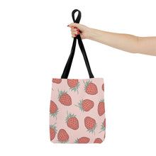 Load image into Gallery viewer, Strawberry Fields High Quality Tote Bag
