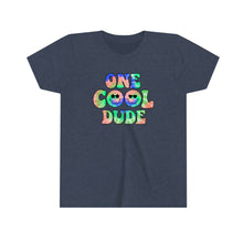 Load image into Gallery viewer, One Cool Dude Tie-Dye Youth Boys T-shirt
