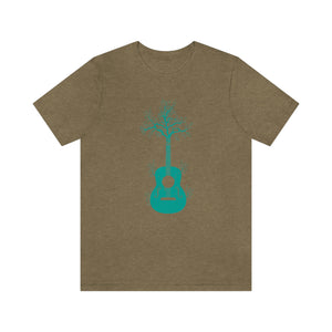 Guitar Tree Men's Short Sleeve Graphic Tee