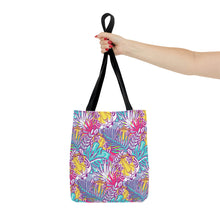 Load image into Gallery viewer, Pink and Blue Jungle Tiger High Quality Tote Bag
