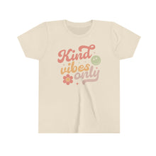 Load image into Gallery viewer, Kind Vibes Only Girls Retro T-shirt
