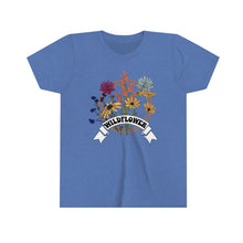 Load image into Gallery viewer, Wildflowers Girls Youth Retro T-shirt
