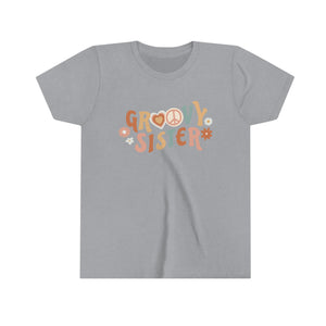 Groovy Sister Youth Girls Retro T-shirt