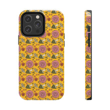 Load image into Gallery viewer, Retro 70&#39;s Mushrooms and Flowers Tough Phone Case, Case-Mate
