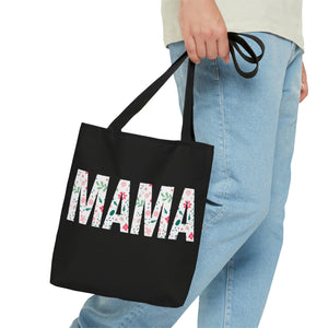 MAMA Floral High Quality Tote Bag