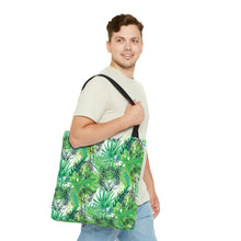 Load image into Gallery viewer, Green Jungle Tiger High Quality Tote Bag
