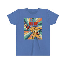 Load image into Gallery viewer, Cool Dude Dog Retro Youth Boys T-shirt
