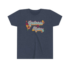 Load image into Gallery viewer, Kindness Matters Girls Youth Retro T-shirt
