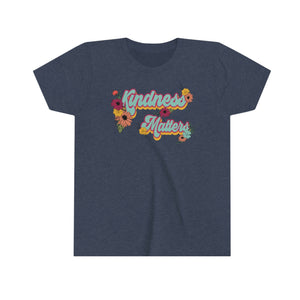 Kindness Matters Girls Youth Retro T-shirt