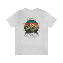 Load image into Gallery viewer, Mountain Adventure Retro Men&#39;s Short Sleeve Graphic Tee
