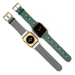 Marrakesh Faux-Leather Apple Watch Band