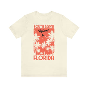 South Beach Miami Men's Short Sleeve Graphic Tee