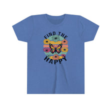 Load image into Gallery viewer, Find The Happy Youth Girls Retro T-shirt
