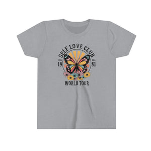 Self Love Club World Tour Youth Retro T-shirt