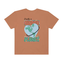 Load image into Gallery viewer, Create A Kinder Planet Retro Women’s Vintage T-shirt
